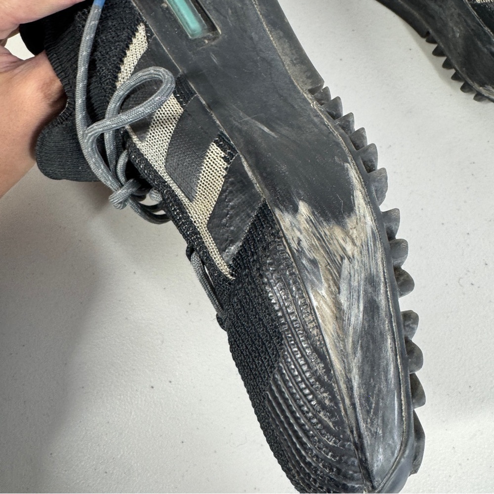 Adidas NMD S1 Black Knit Sneakers Size 8.5 Trail Grip Athletic Running Shoes - Picture 14 of 16